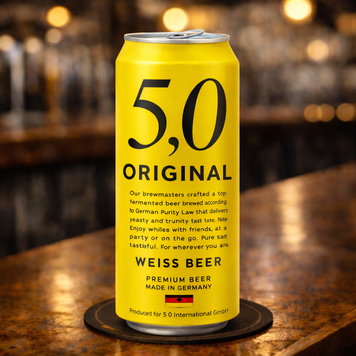 Пиво 5.0 Оriginal Weiss Beer 0,5 Пивасов Одеса