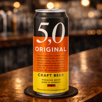Пиво 5.0 Оriginal Сraft Beer 0,5 Пивасов Одеса