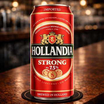 Пиво Hollandia Strong 0,5 Пивасов Одеса