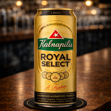 Пиво Kalnapilis Royal Select 0.568 л Пивасов Одеса