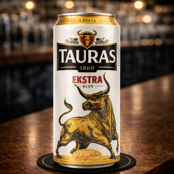 Пиво Tauras Extra 0.568 л Пивасов Одеса