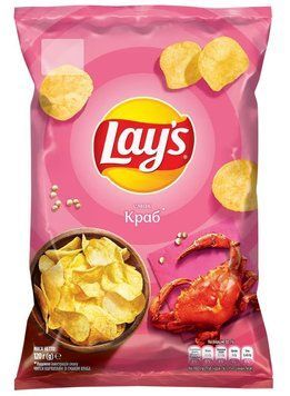 Чипси Lays Краб 120г Пивасов Одеса