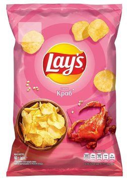 Чіпси Lays Краб 60г Пивасов Одеса