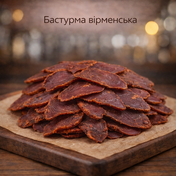 Бастурма Вірменська 50г (яловичина) Пивасов Одеса