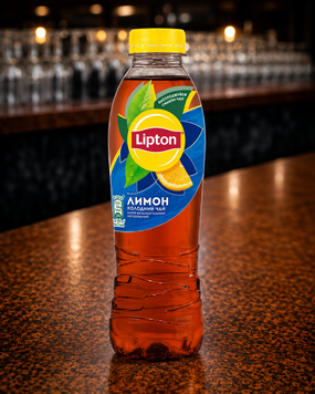 Чорний чай Lipton Лимон 0,5л Пивасов Одеса